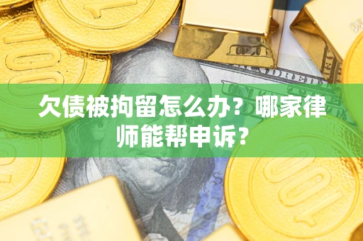 北京欠债被拘留怎么办？哪家律师能帮申诉？