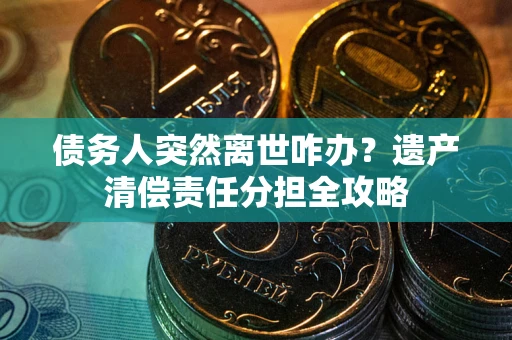 北京债务人突然离世咋办？遗产清偿责任分担全攻略