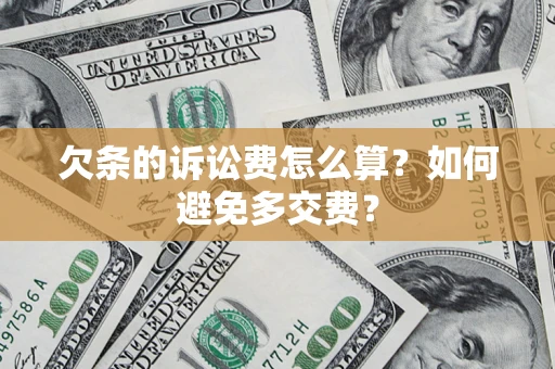 北京欠条的诉讼费怎么算？如何避免多交费？