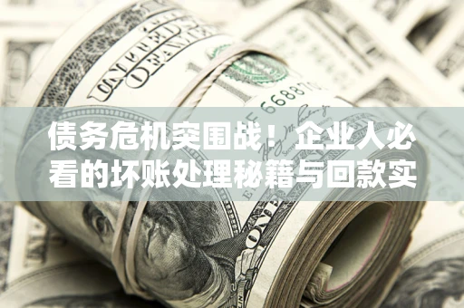 北京债务危机突围战！企业人必看的坏账处理秘籍与回款实战指南